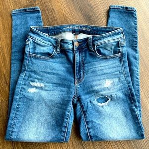 American Eagle super stretch jeans